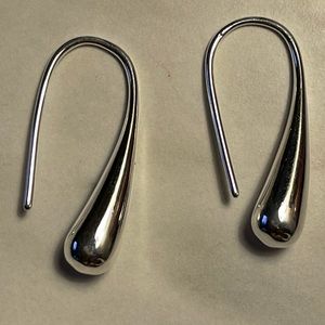 Silver Teardrop earrings
